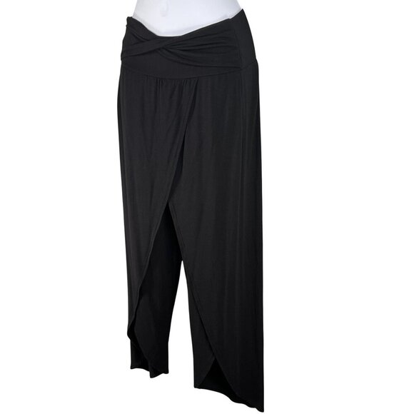 Athleta Womens XXS Black Tulip Release Pants Soft Modal Athleisure Yoga Workout - Picture 9 of 16